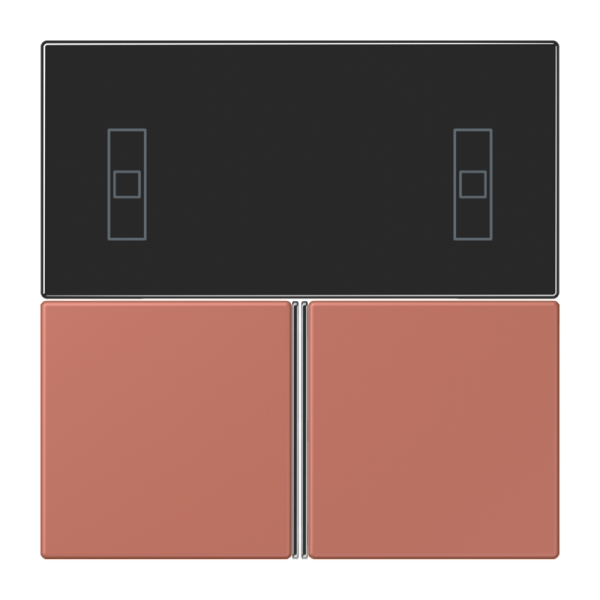 Jung LC4093TSA236 Tastensatz 3 Fach F40 Raumcontroller Serie LS Terre