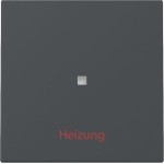 Gira 367828 Wippe Kontrollf. + Heizung Ein/Aus System 55 Anthrazit (neue Generation) 