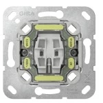 Gira 382200 Einsatz Wipp-Kontroll Ausschalter 2-pol. o.Krallen (neue Generation) 