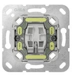 Gira 384200 Einsatz Tast-Kontroll Ausschalter 2-pol. o.Krallen (neue Generation) 