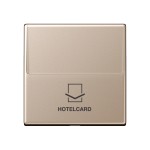 Jung A590CARDCH Hotelcard-Schalter (ohne Taster-Einsatz) Hotelcard Serie A champagner 