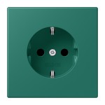 Jung LC1520KI216 SCHUKO Steckdose 16A 250V integrierter erhöhter Berührungsschutz SAFETY+ Serie LS vert anglais 