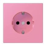 Jung LC1520KI246 SCHUKO Steckdose 16A 250V integrierter erhöhter Berührungsschutz SAFETY+ Serie LS rose vif 