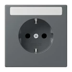 Jung LC1520N202 SCHUKO Steckdose 16A 250V ohne Krallen Serie LS gris foncé 31 