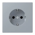 Jung LC1521257 SCHUKO Steckdose 16A 250V Schraubklemmen Serie LS gris clair 59 