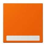 Jung LC990NA224 Wippe 1-fach mit Schriftfeld Serie LS orange 