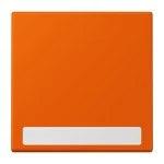 Jung LC990NA260 Wippe 1-fach mit Schriftfeld Serie LS orange vif 