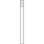 Sonderartikel: Siedle KSF613-2W Kommunikations-Stele Freistehend Weiß 200023967-00 