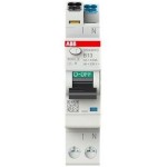 ABB DSX301CA-B13/0,03 FI/LS-Schalter, 1 TE 6kA, 1P+N, Typ A, B13, 30mA 