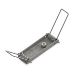 Brumberg 53032000 Feder-Halter für Hohlwände aluminium roh 