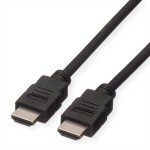 roline 11.04.5732 HDMI High Speed Kabel mit Ethernet LSOH schwarz 2 Meter 