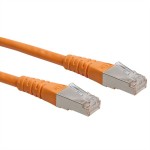 roline 21.15.1397 Patchkabel Kat.6 (Class E) S/FTP (PiMF) orange 15 Meter 