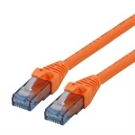 roline 21.15.2773 Patchkabel Kat.6A UTP Component Level LSOH orange 3 Meter 