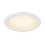 SLV 1007484 DOWNLIGHT V 200, flache Abdeckung weiß 