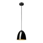 SLV 1008129 PARA CONE 20, Pendelleuchte, Pendellänge 250cm, E27, 1x max. 60W, gold / schwarz 