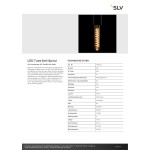 SLV 1008152 LED Tube Soft Spiral, LED-Leuchtmittel, E27, PHASE, 6W, 2200K 