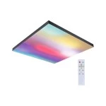 Paulmann 799.09 LED Panel Velora Rainbow dynamicRGBW   eckig 595x595mm  31W 2820lm RGB+ Schwarz dimmbar 