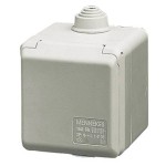 Mennekes 4107 Cepex-Wanddose 32A 3p 6h 230V IP44 