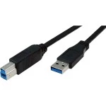 Bachmann 917.1203 USB-Anschlusskabel USB 3.0 A/B 3 Meter 