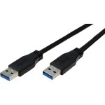 Bachmann 918.082 Anschlusskabel USB 3.0 A/A 3 Meter 