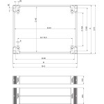 Schneider Electric NSYSPS4200 Spacial SF/SM-Sockel-Seitenteil 200x400mm 