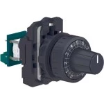 Schneider Electric XB5AD912R470K Potentiometer Kunststoff Komplettgerät mit integr. Widerstand 470KOhm 