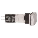 Schneider Electric XB6DV1BB Leuchtmelder Ø 16 rechteckig IP 65 weiß Integral LED 24 V Stecker 