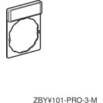 Schneider Electric ZBY2103 Schildträger 30x40mm für Ø 22 Geräte m. Schild MARCHE 10 Stück 