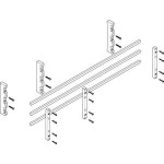 ABN MFSC32633 Sammelschienen-Modul flach 3FB/2RE 60mm mit CU 12x10mm 3-polig EBM 32mm 