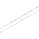 ABN XCUW534 Cu-Schiene 4FB 30x5x995mm waagrecht ohne Überstand 