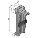 Rittal SV 9340.710 OM-Adapter 40A 690V 