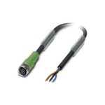 Phoenix Contact SAC3P-5,0-PUR/M8FS Sensor-Kabel Buchse M8 gerade,3-polig 5 Meter 