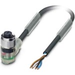 Phoenix Contact SAC4P5,0PUR/M12FR-3L Sensor-Aktor-Kabel M12 gewinkelt,4-polig 5 Meter 