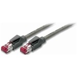 E F B k8051.3m grau Patchkabel Cat.6A 2xHRS TM21 3 Meter gr 