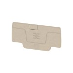 Weidmüller AEP 2C 1.5 Abschlussplatte beige 50 Stück 