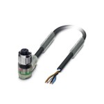 Phoenix Contact SAC4P10,0PVC/M12FR3L Sensor-Aktor-Kabel M12 gemit 4-polig 10 Meter 