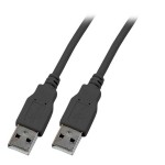 E F B K5253SW.3 USB2.0 Anschlusskabel 3,0m schwarz A-A Stecker/Stecker 