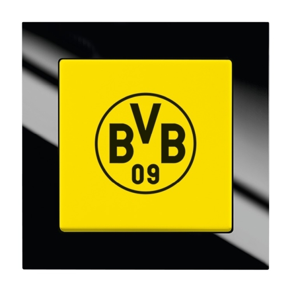 Busch-Jaeger 2000/6 UJ/01 Fanschalter Borussia Dortmund Aus- und Wechselschaltung 2CKA001012A2159