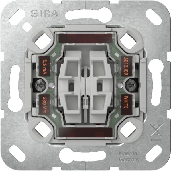 Gira 311500 Einsatz Wipp-Kontrollschalter Serienschalter (neue Generation)