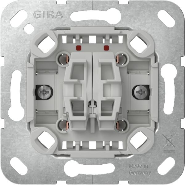 Gira 312800 Einsatz Tastschalter Wechselsch. 2f (neue Generation)