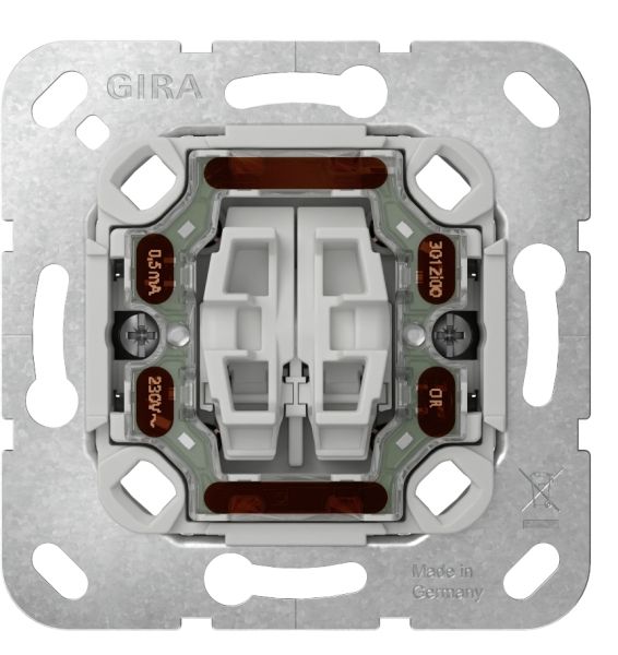 Gira 313500 Einsatz Tast-Kontroll Serienschalter (neue Generation)