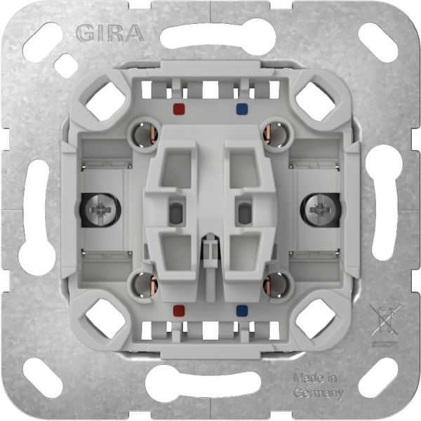 Gira 381200 Einsatz Wippschalter Ausschalter 2-pol. o.Krallen (neue Generation)