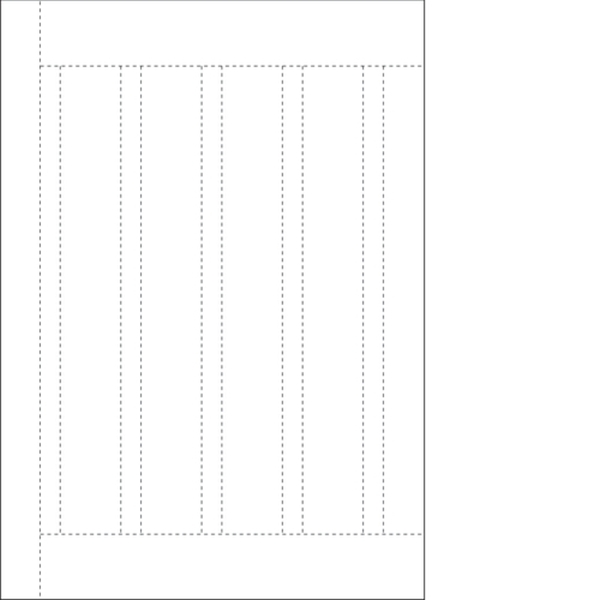 Hager GZ31A Bezeichnungsblatt gamma 10 Stück