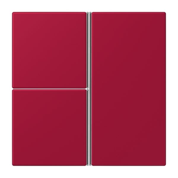 Jung LC403TSA229 Tastensatz 3-fach F40 Serie LS rouge carmin