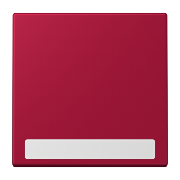 Jung LC990NA229 Wippe 1-fach mit Schriftfeld Serie LS rouge carmin