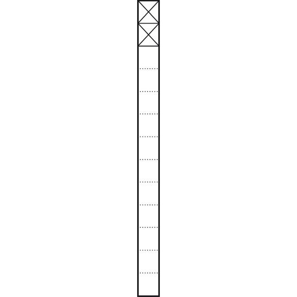 Sonderartikel: Siedle KSF613-2SM Kommunikations-Stele Freistehend Silber-Metallic 200023969-00