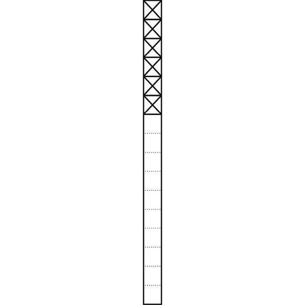 Sonderartikel: Siedle KS616-6W Kommunikations-Stele Weiß 200038279-00