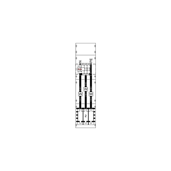 Striebel & John KA4041 Wandlerfeld BH3 SS UT NH2 vorverdrahtet 2CPX033414R9999