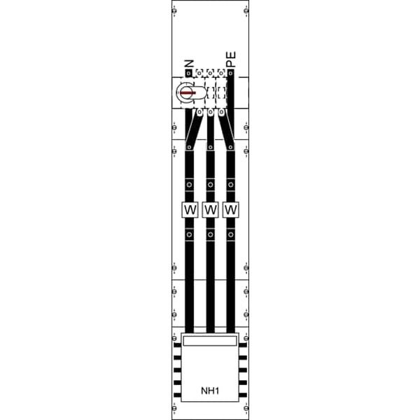 Striebel & John KA4223Z Mess- und Wandlerfeld komplett H5/B2 2CPX033874R9999