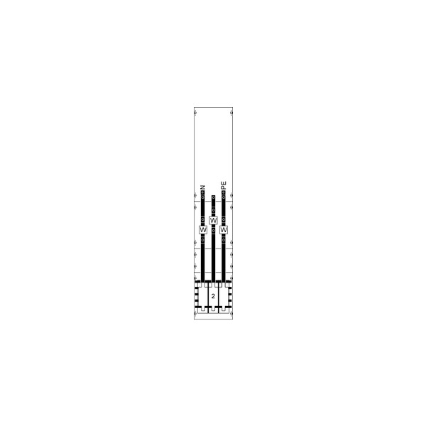 Striebel & John KA4077 Wandlerfeld BH5 vorverdrahtet 2CPX034228R9999